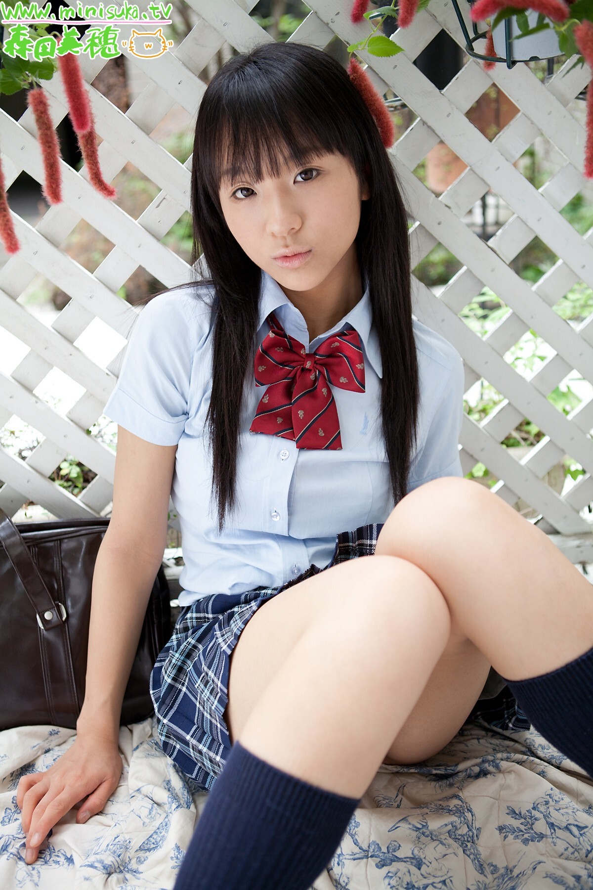 森田美穂 (1) [Minisuka.tv] 现役女子高生 Miho Morita 日本美女写真